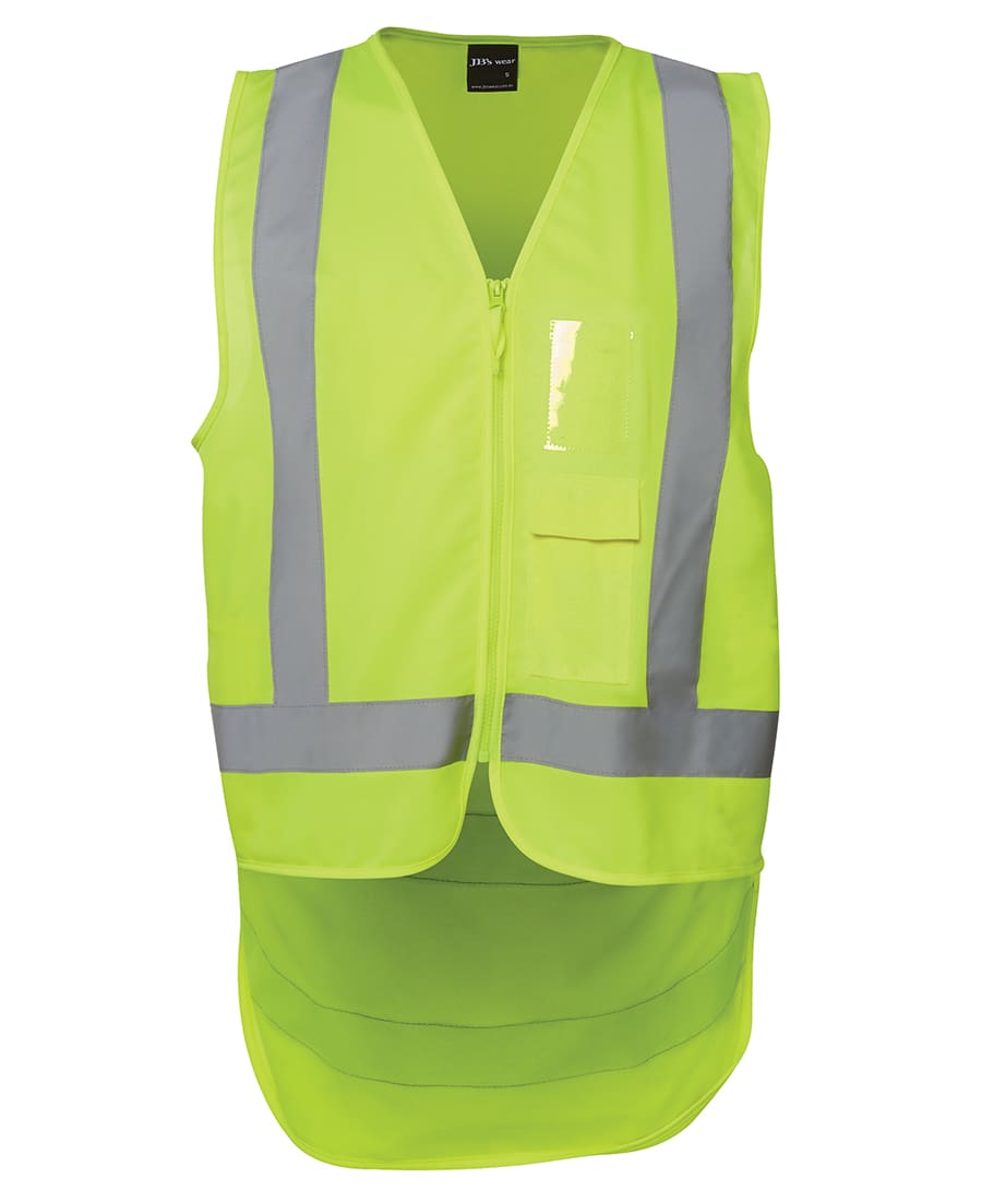 JB's Hv Zip Drop Tail H Pattern (D+N) Vest Lime - image 1