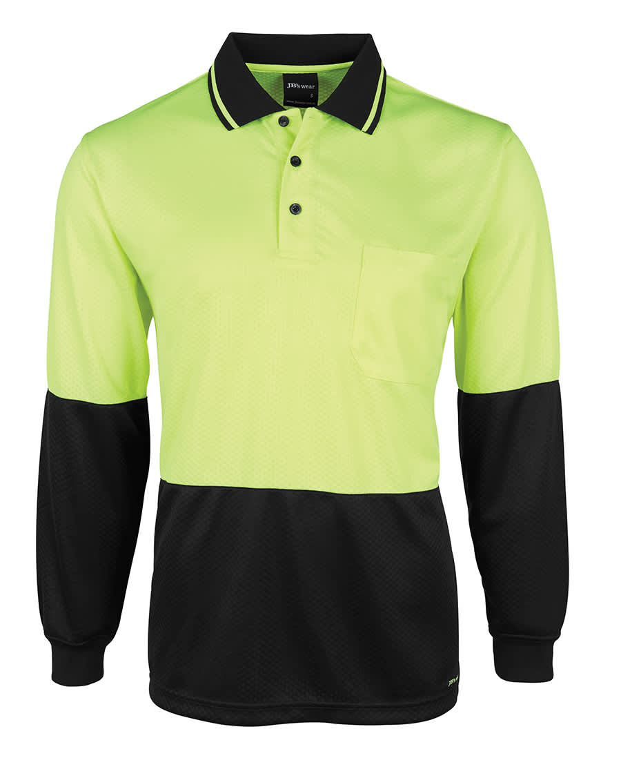JB's Hv 4602.1 L/S Jacquard Polo
