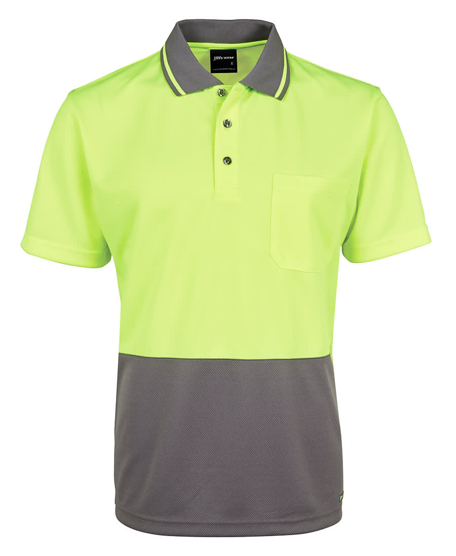 JB's Adults and Kids Hi Vis Non Cuff Traditional Polo - image 9
