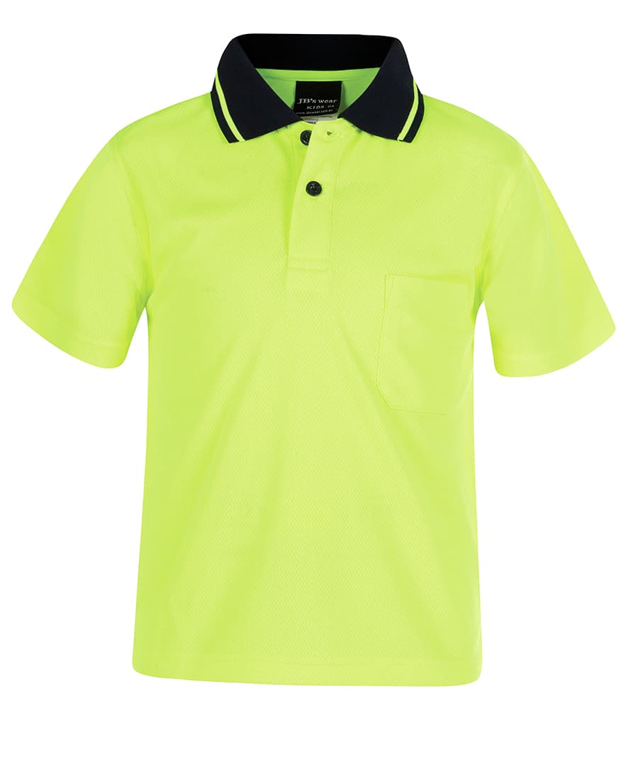 JB's Adults and Kids Hi Vis Non Cuff Traditional Polo - image 13