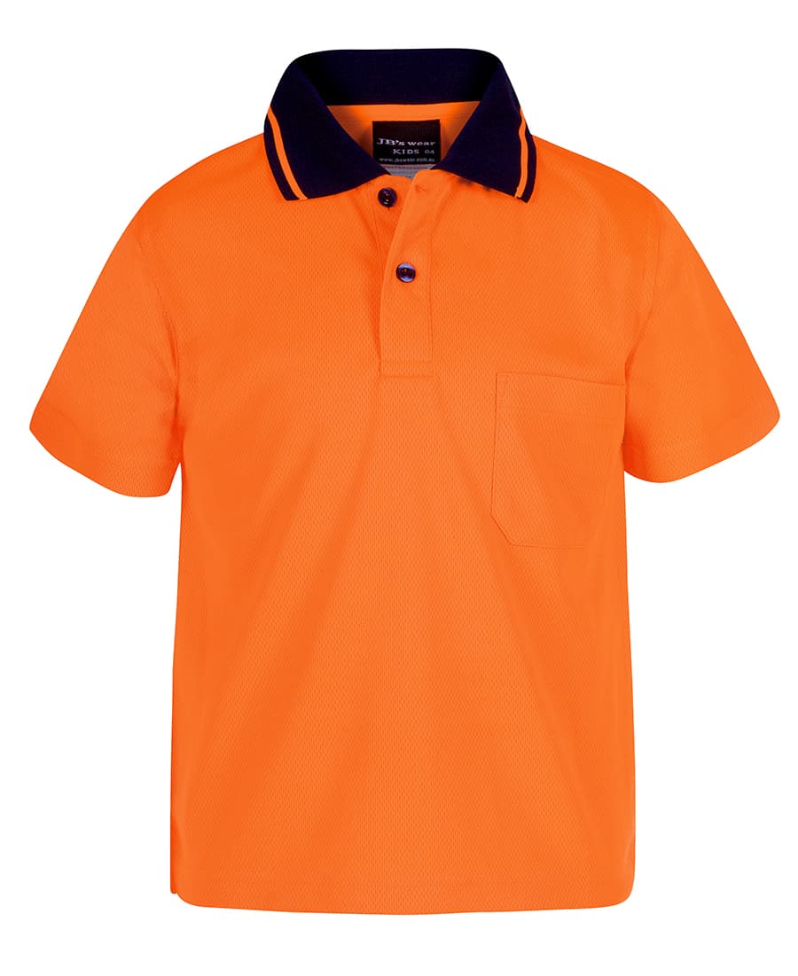 JB's Adults and Kids Hi Vis Non Cuff Traditional Polo - image 23