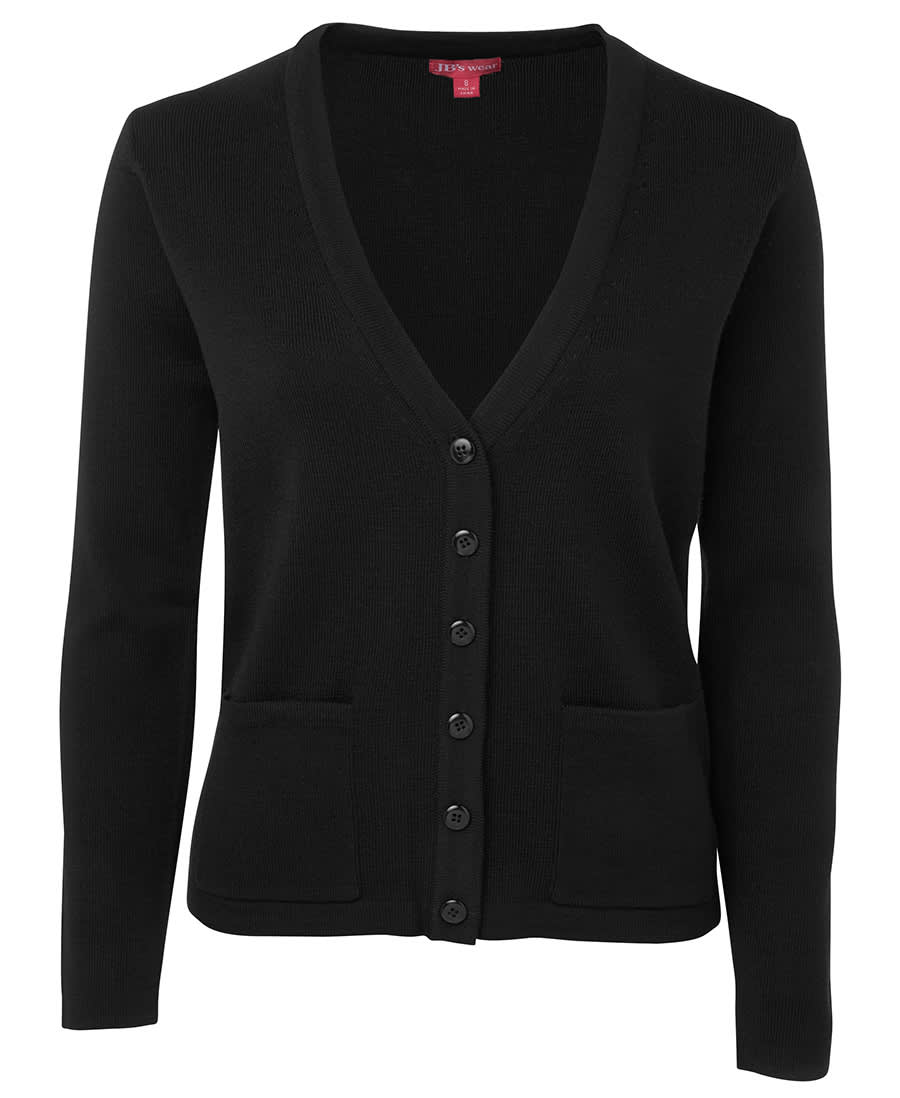 JB's Ladies Knitted Cardigan - 6LC Image Black