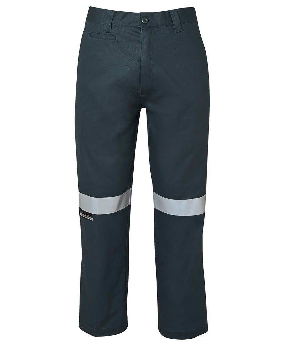 JB's Mercerised Work Trouser with Reflective Tape - 6MDNT Image Green
