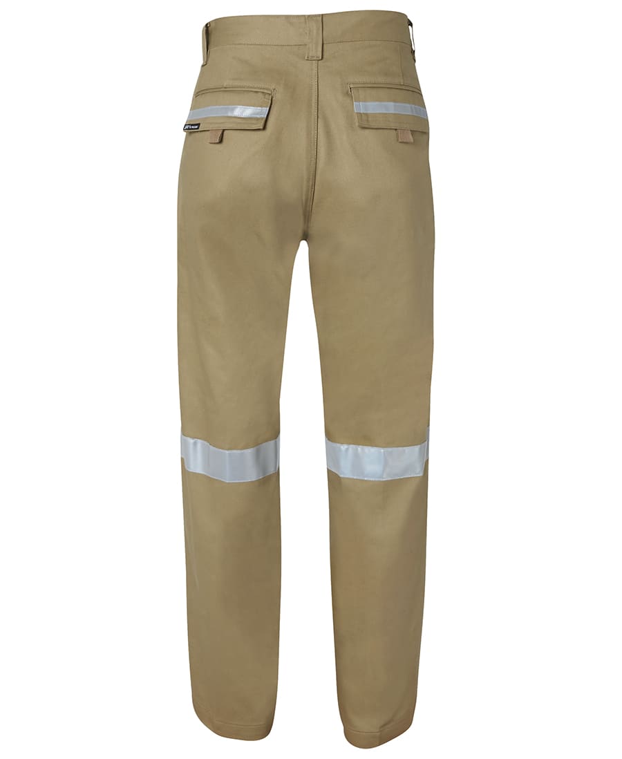 JB's Mercerised Work Trouser with Reflective Tape - 6MDNT Image 