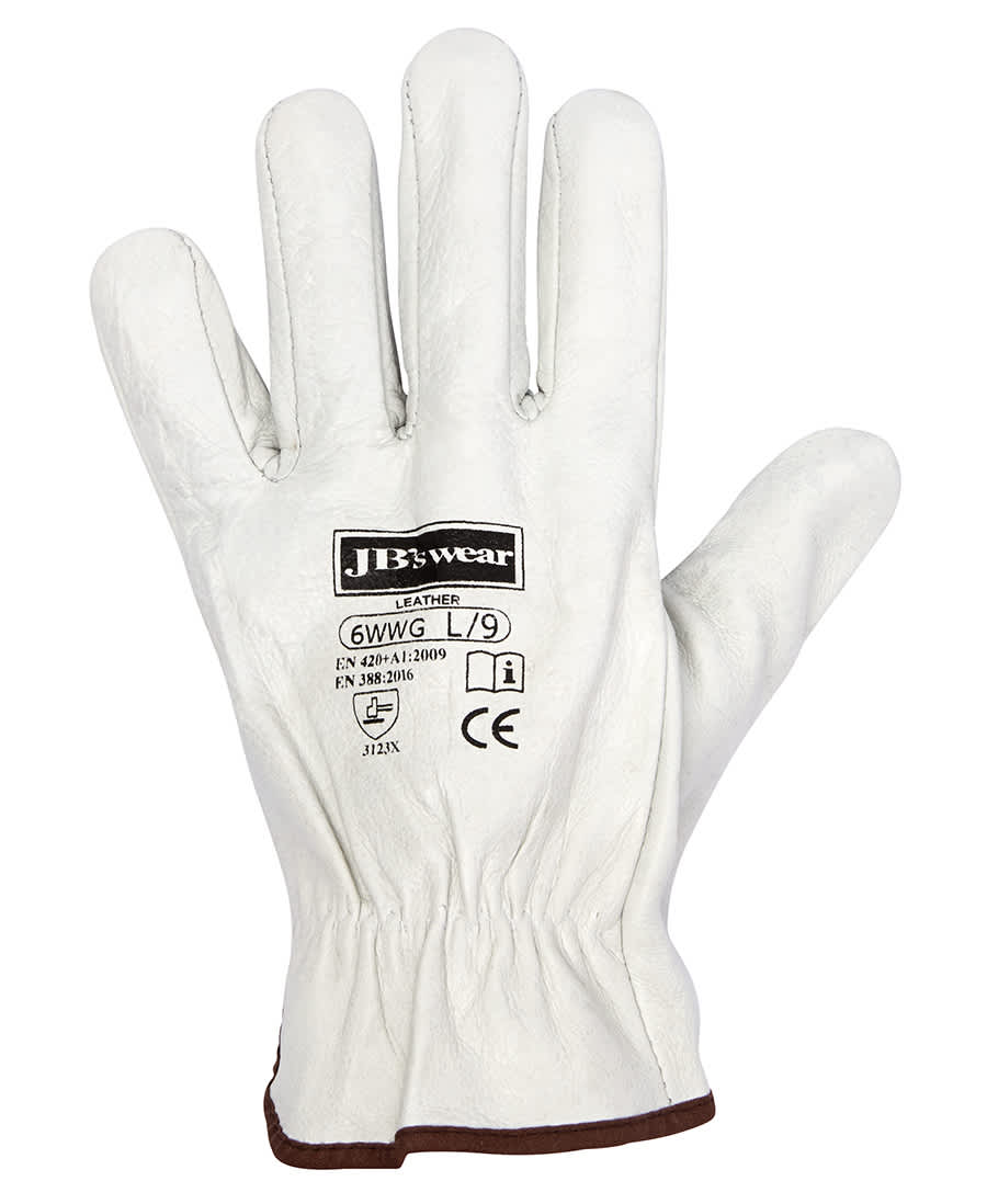 JB's Premium Rigger Glove (12 Pack) - 6WWG Image Natural