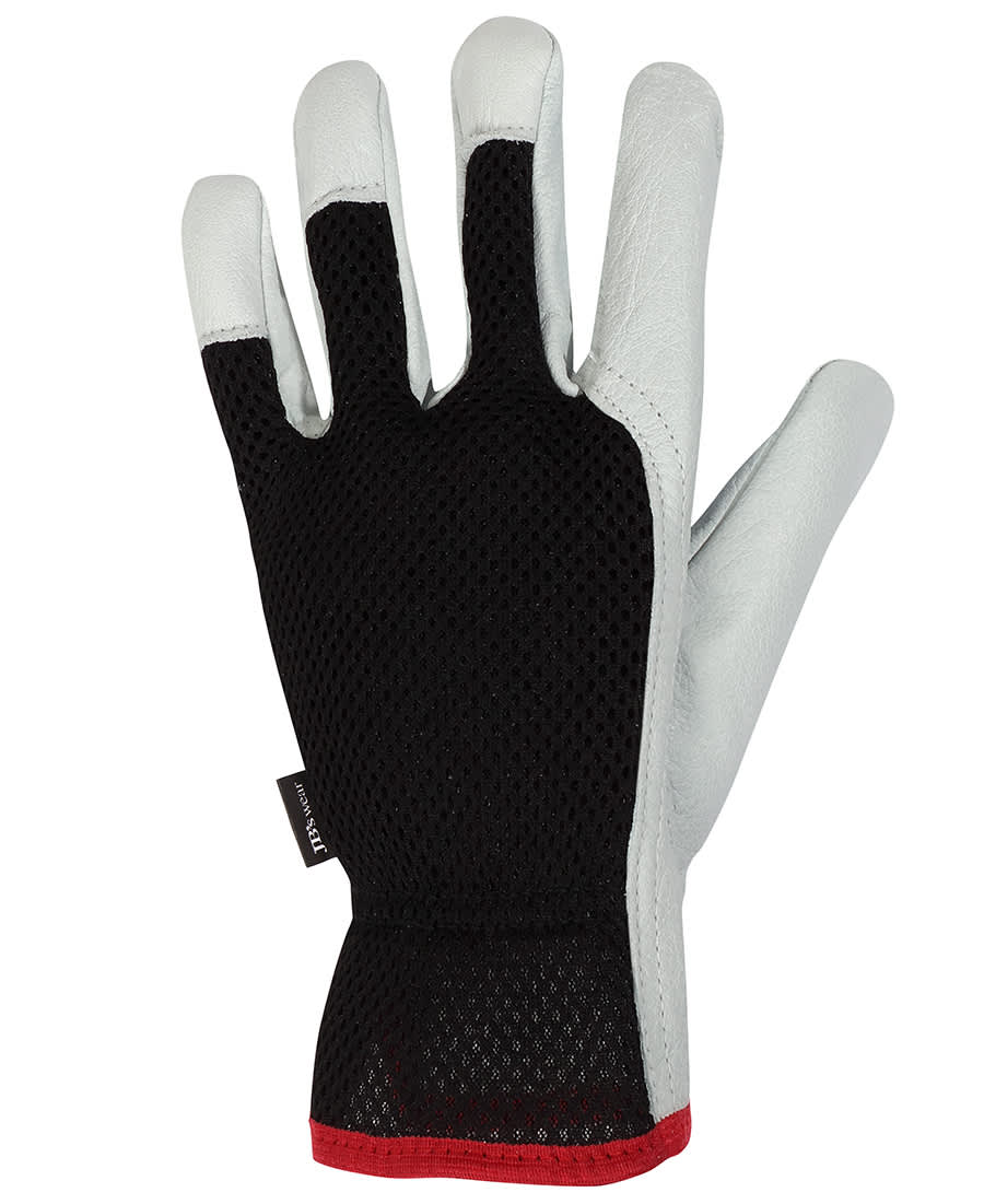 JB's Vented Rigger Glove (12 pack) - 6WWGV Image Black/Natural