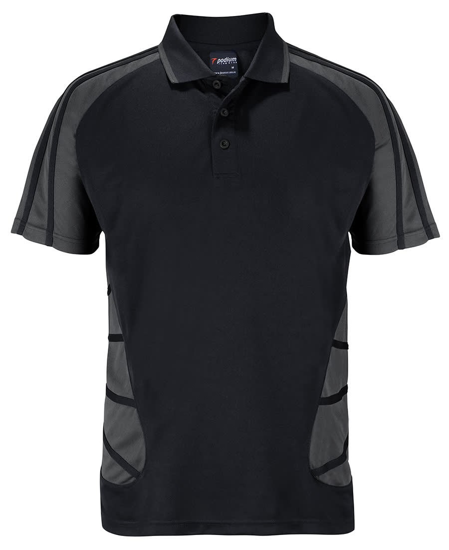 Podium Arachnid Polo - 7APS Image Black/Gunmetal