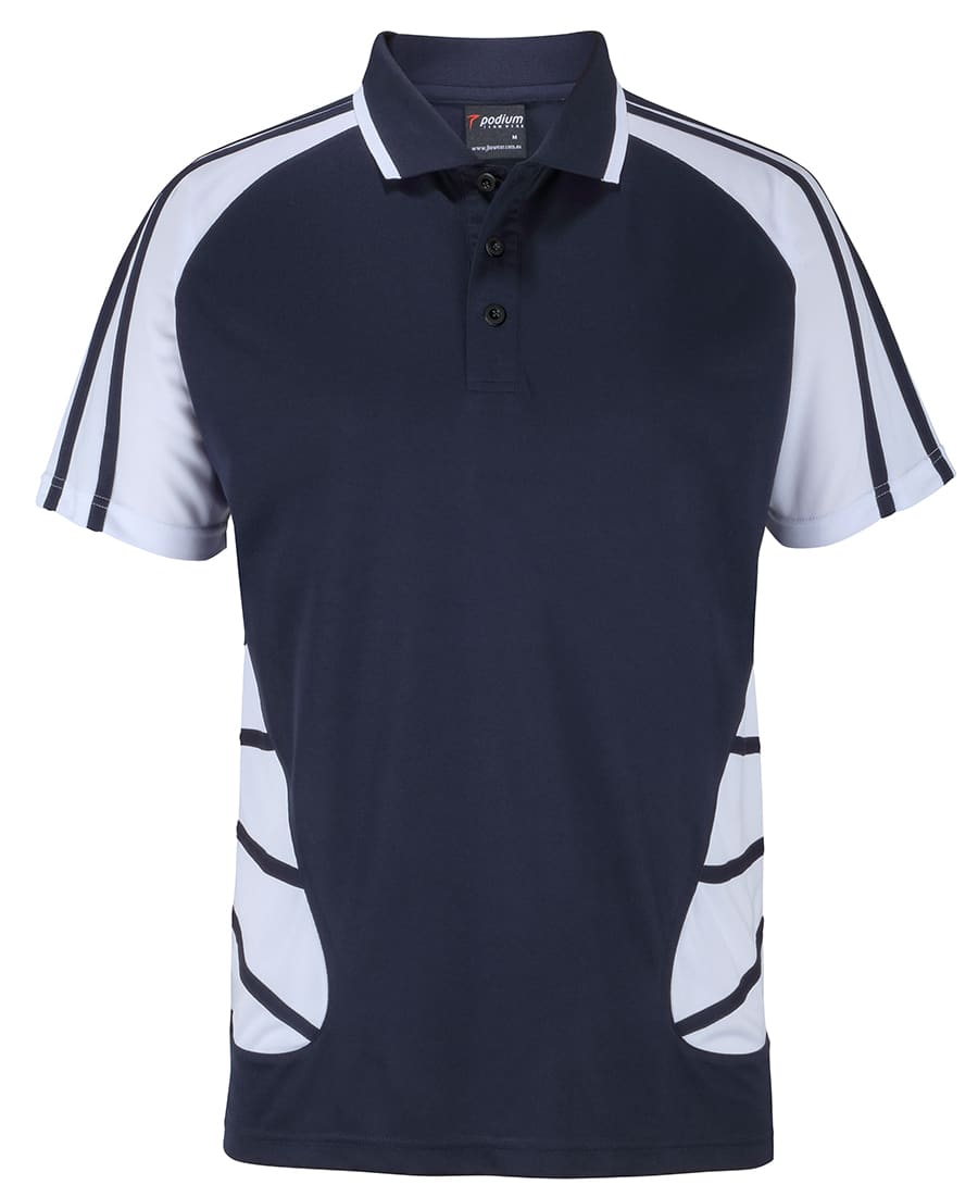 Podium Arachnid Polo - 7APS Image Navy/White