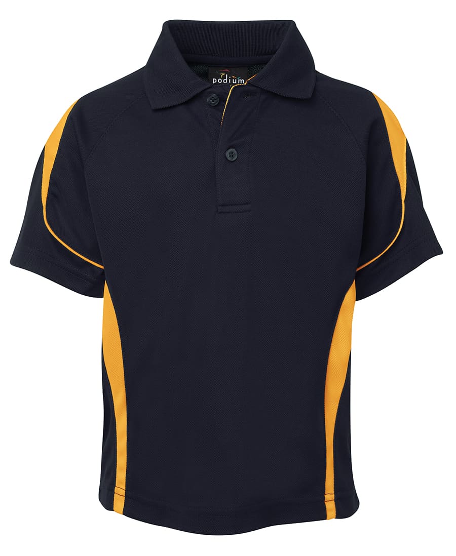 Podium Kids and Adults Bell Polo - 7BEL Image Navy/Gold