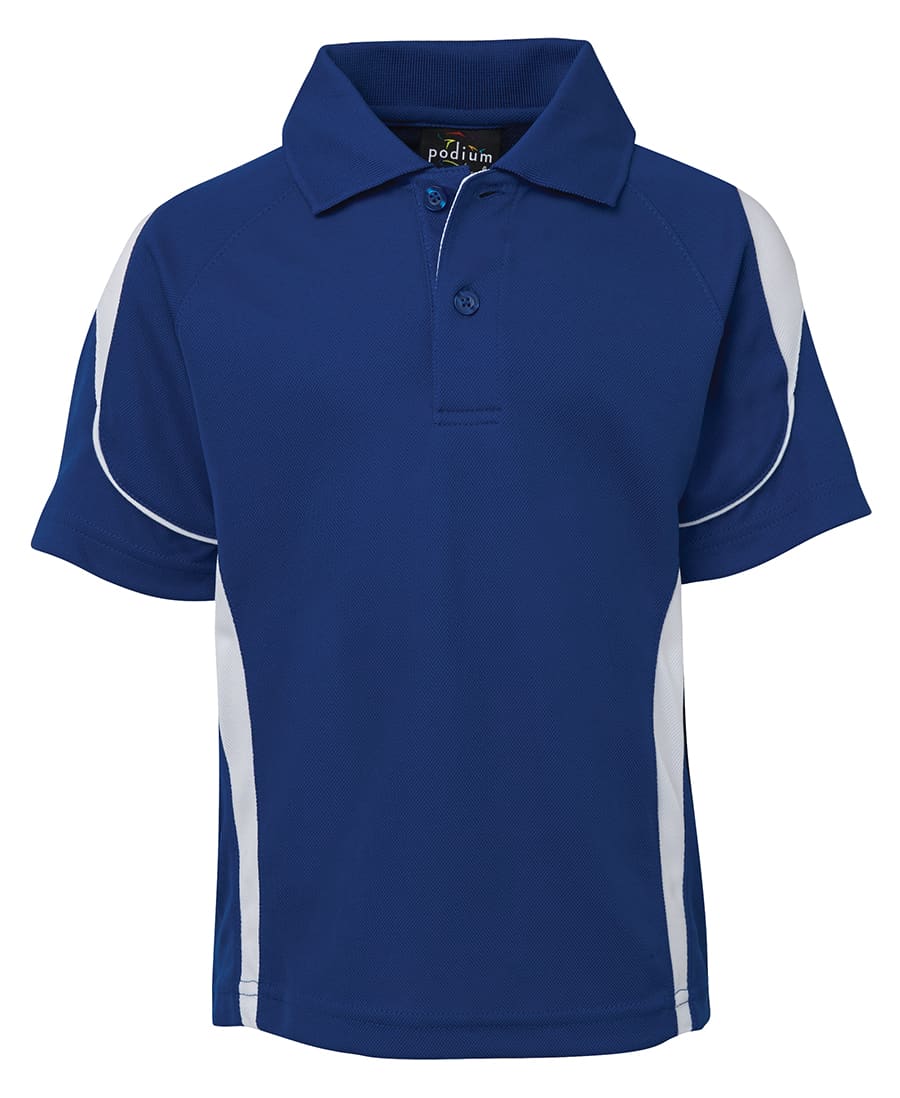 Podium Kids and Adults Bell Polo - 7BEL Image Royal/White