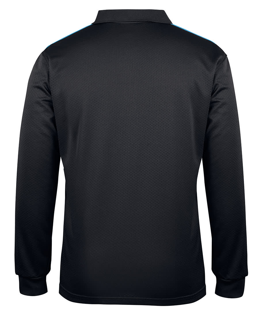 Podium L/S Cool Polo - 7CLP Image 