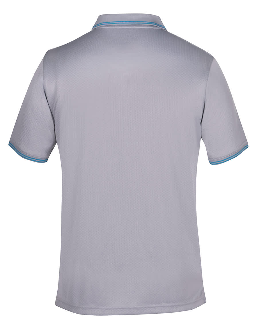 Podium Jacquard Contrast Polo - 7JCP Image