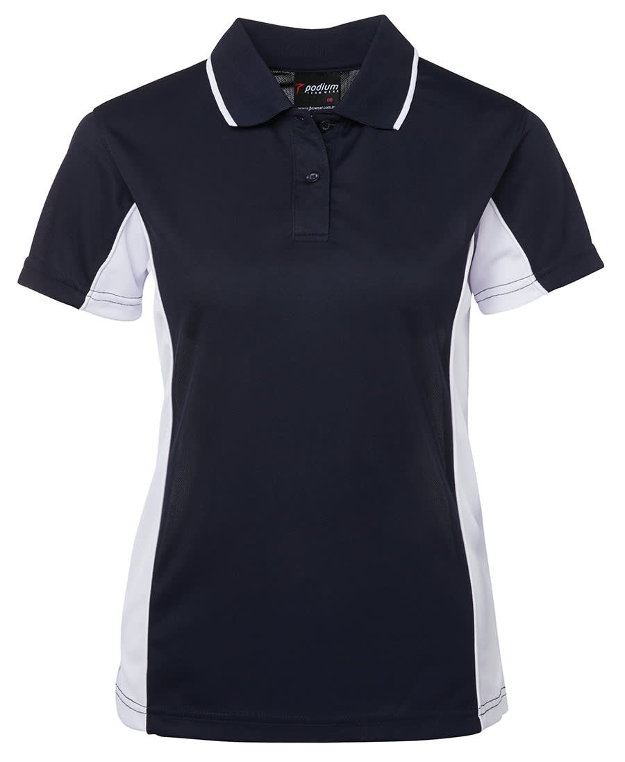 Podium Ladies Contrast Polo - image 1