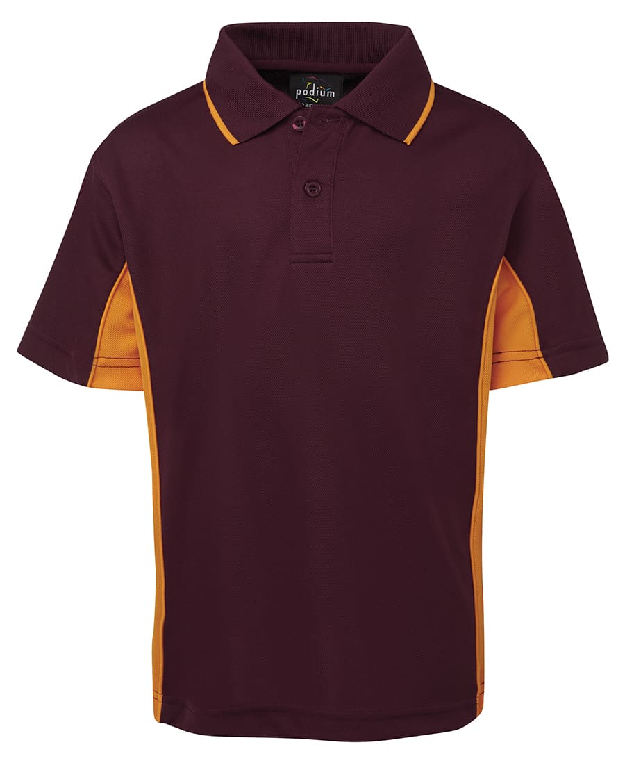 Podium Kids Contrast Polo - image 11