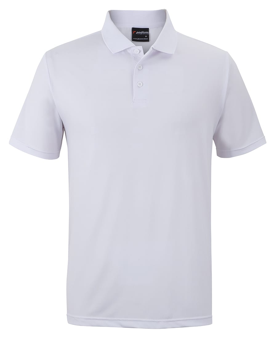 Podium Stretch Polo - 7STP Image White