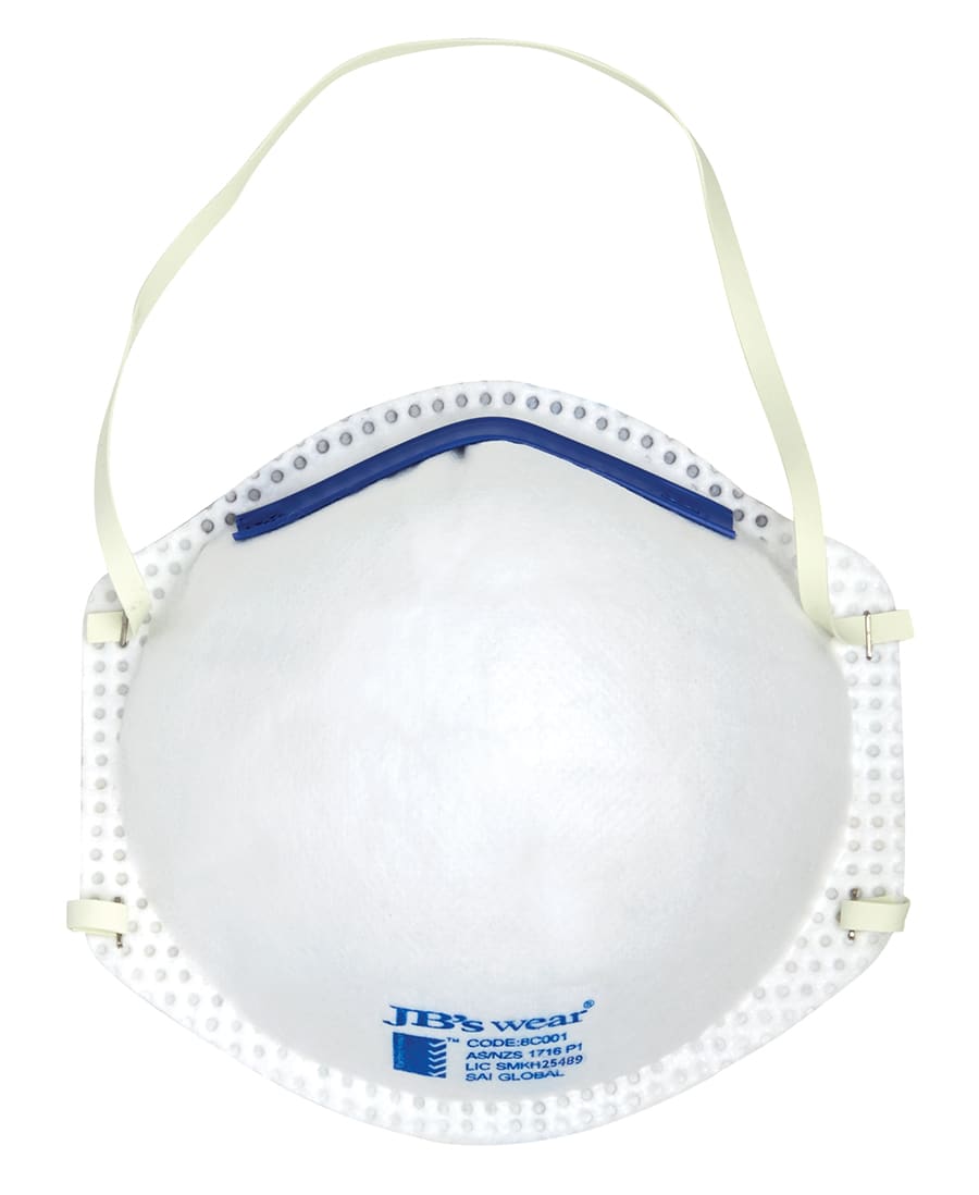 JB's P1 Respirator (20pc) - 8C001 Image White