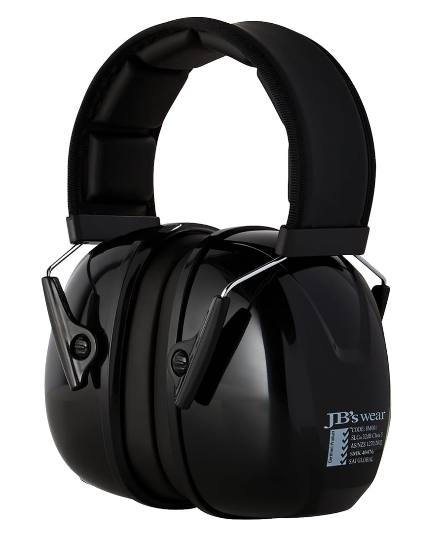 JB's 32dB Supreme Ear Muffs - 8M001 Image Black
