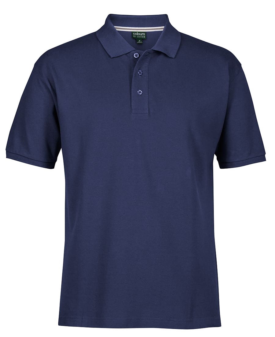 C of C Pique Polo - S2MP Image Junior Navy