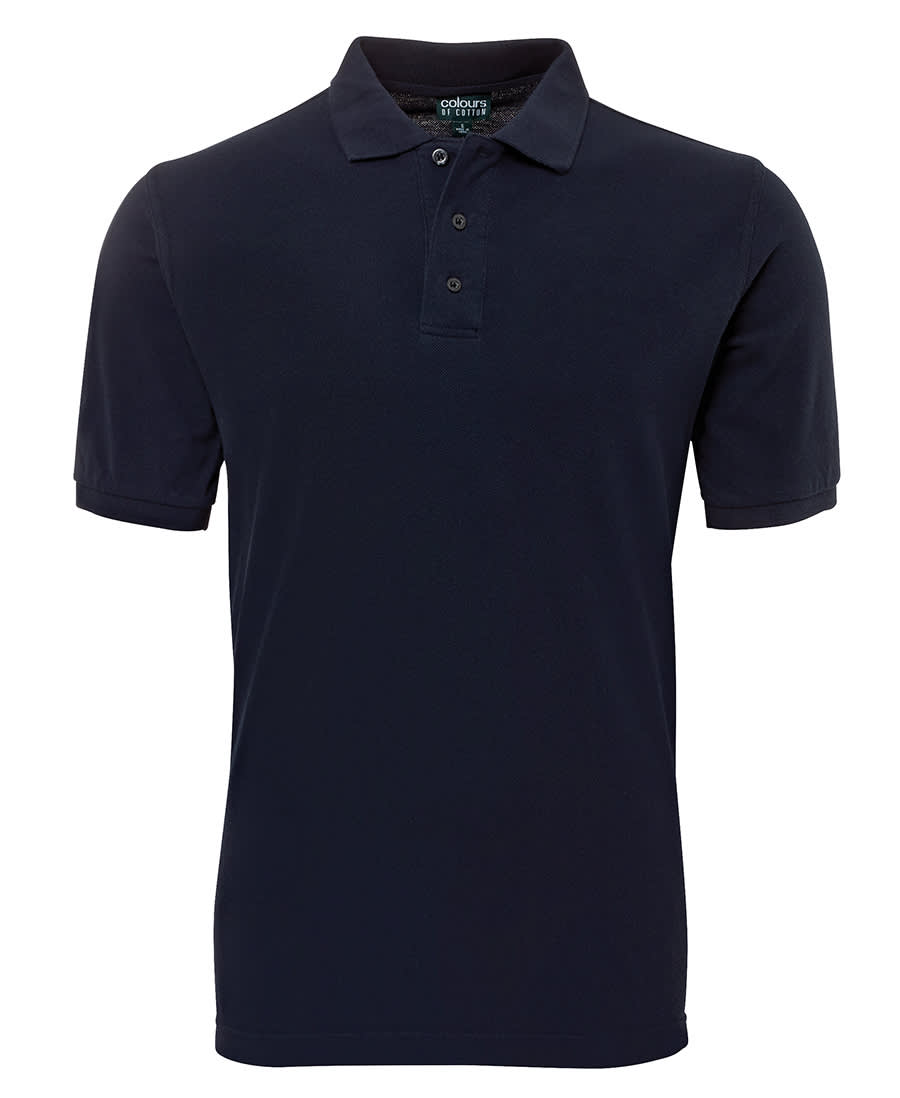 C of C Pique Polo - S2MP Image Navy