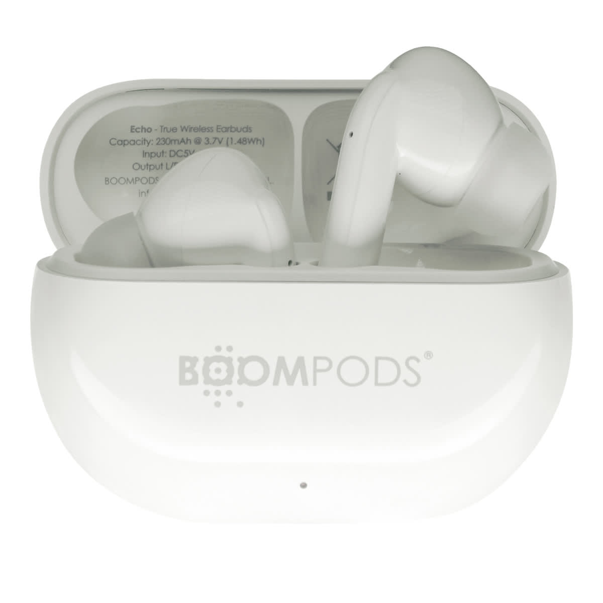 Alternative view of echobuds 'recycled plastic'