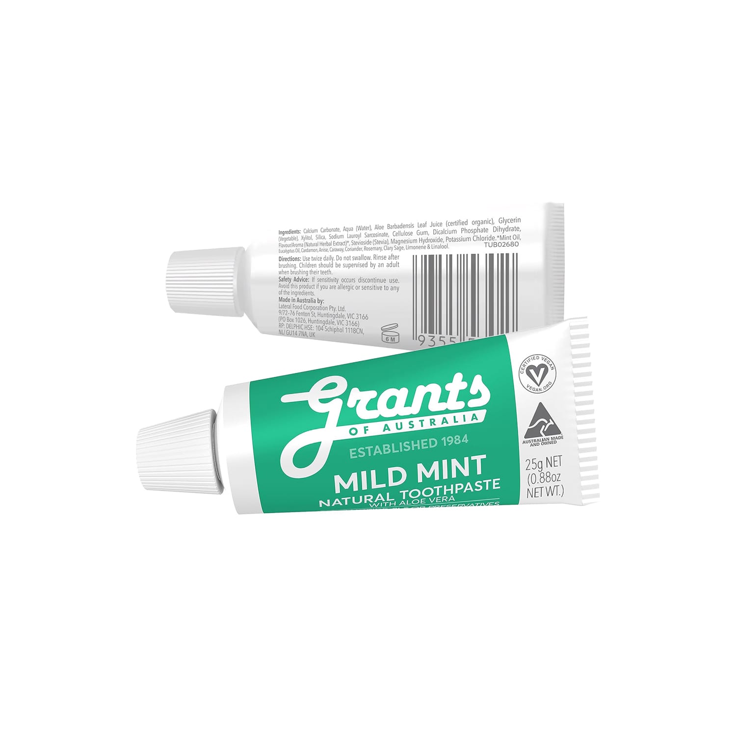 Grants Travel Toothpaste 25g