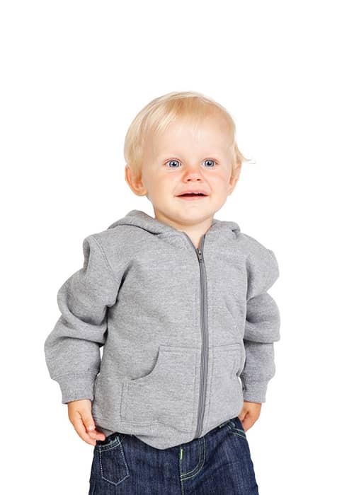 Fleece baby Zip Hoodie