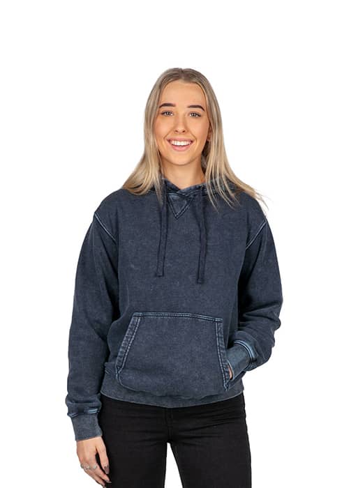 Womens'/Junior's Stone Wash Fleece Hoodie