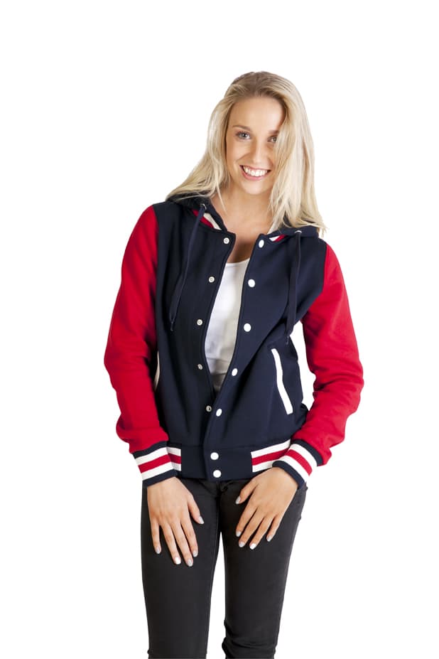 Womens Varsity Jacket & Hood
