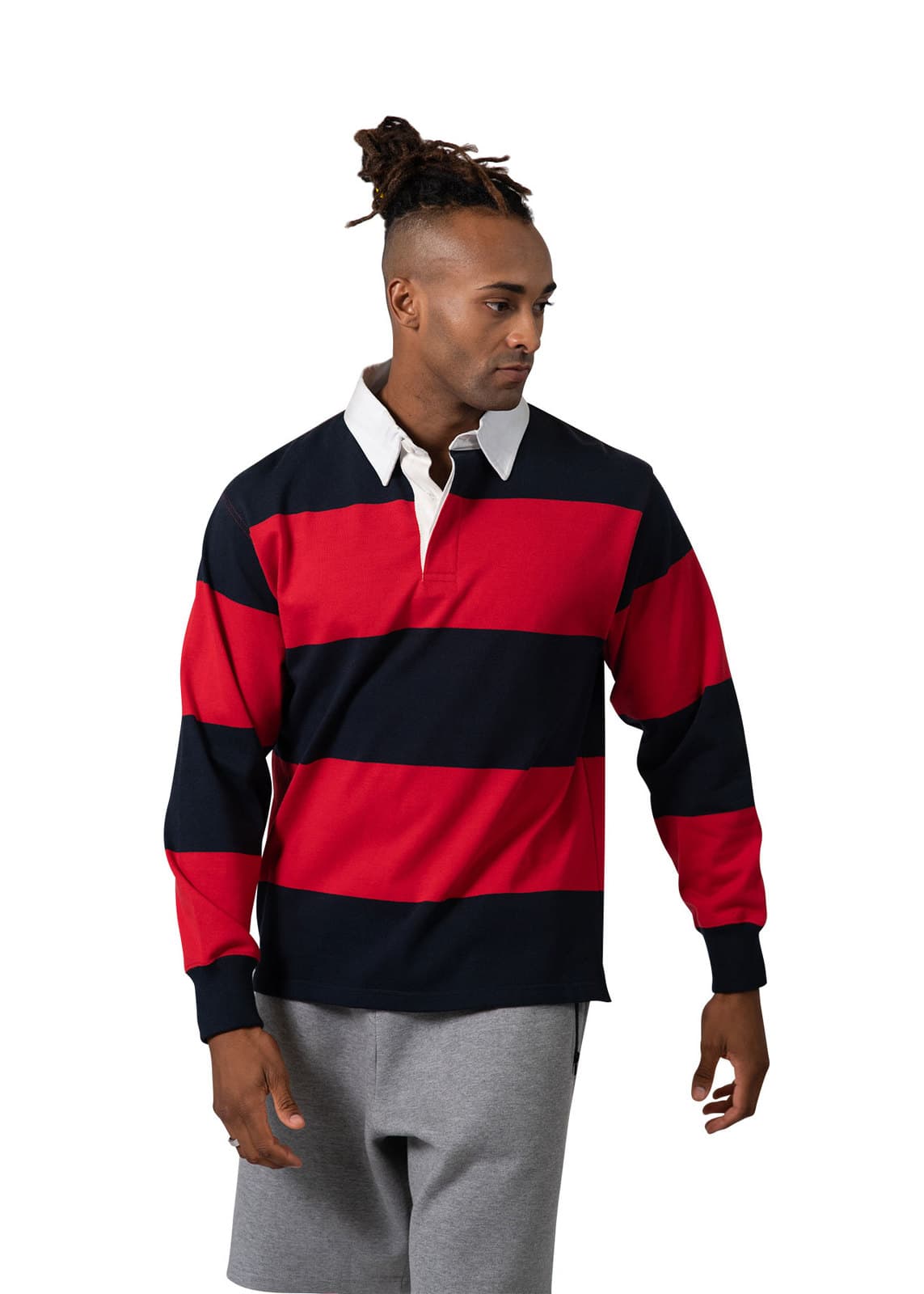 Men's / Unisex Rugby Polo - P100HB Image 
