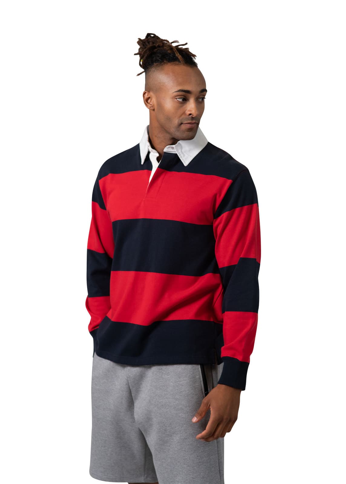 Men's / Unisex Rugby Polo - P100HB Image 