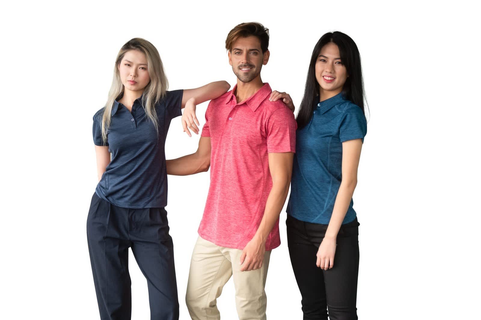 Mens' / Unisex Challenger polyester Polo - P446HBM Image 