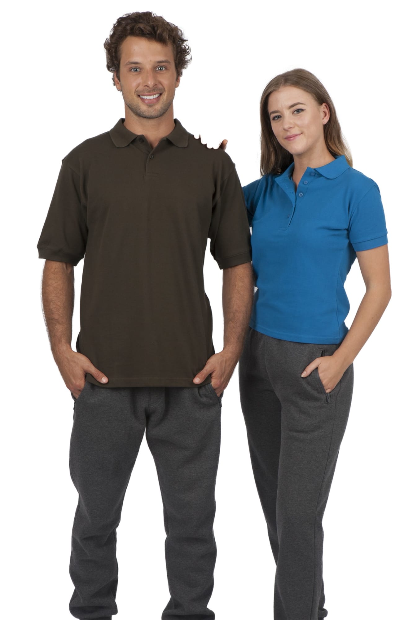Men's Cotton Pigment Dyed Polo - P737HS Image 