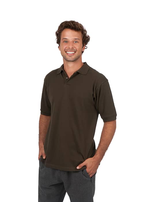Men's Cotton Pigment Dyed Polo - P737HS Image 