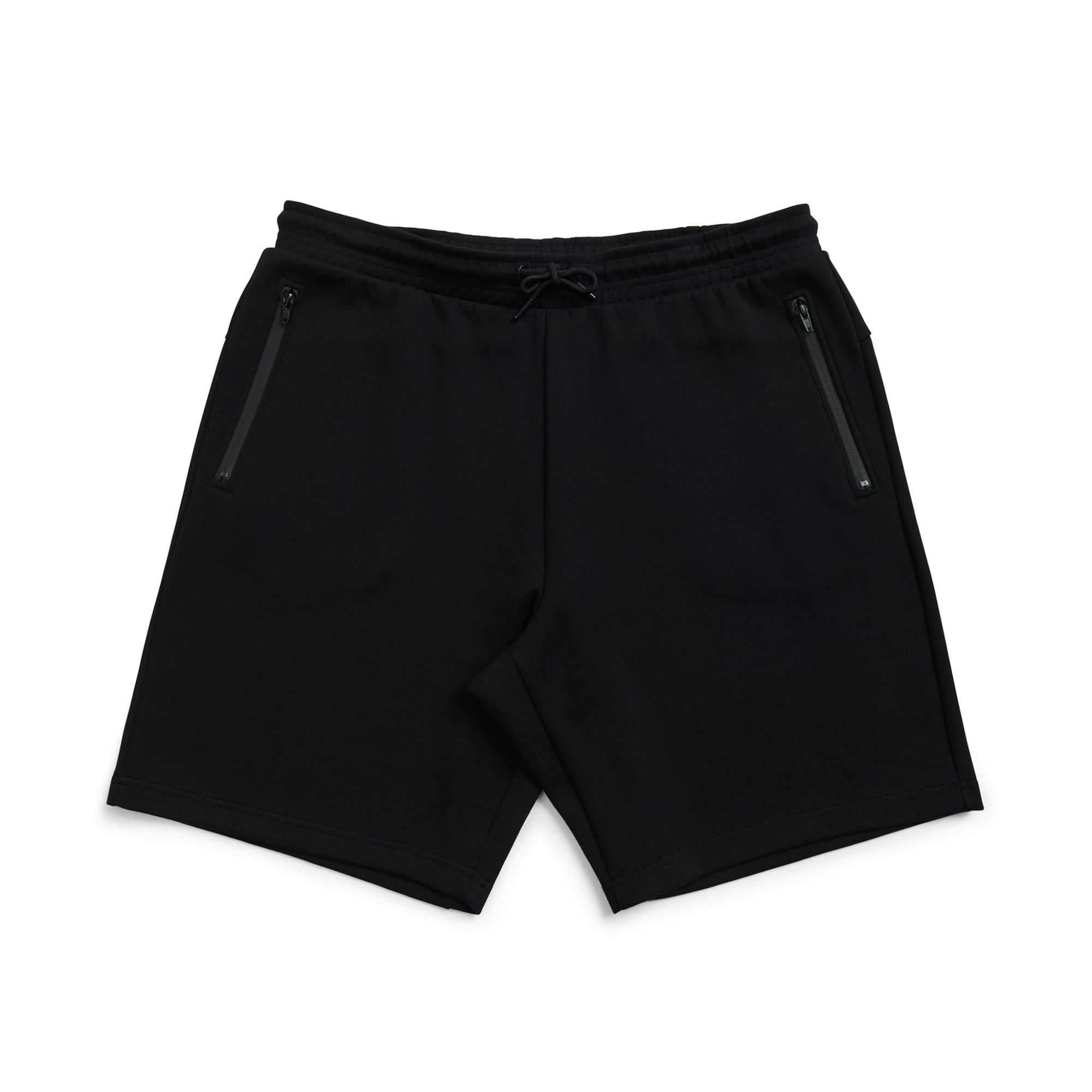 Mens' Cotton Sandwich Shorts - S614HS Image Black