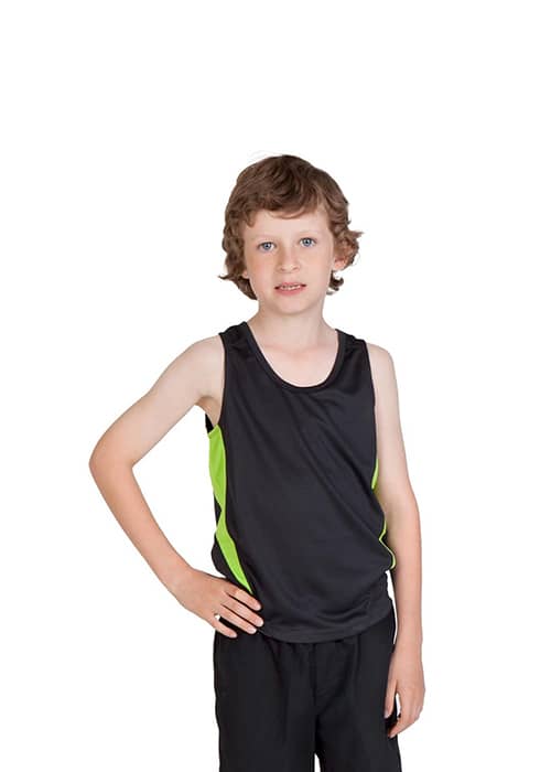 Kids Accelerator Cool-Dry Singlet