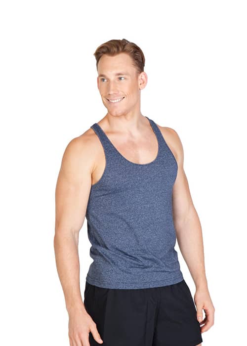 Mens Greatness Athletic T-back Singlet