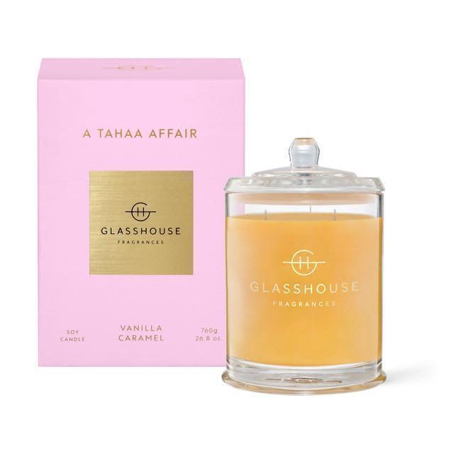 Glasshouse 760g Tahaa Affair (Vanilla Caramel) Candle promotional product