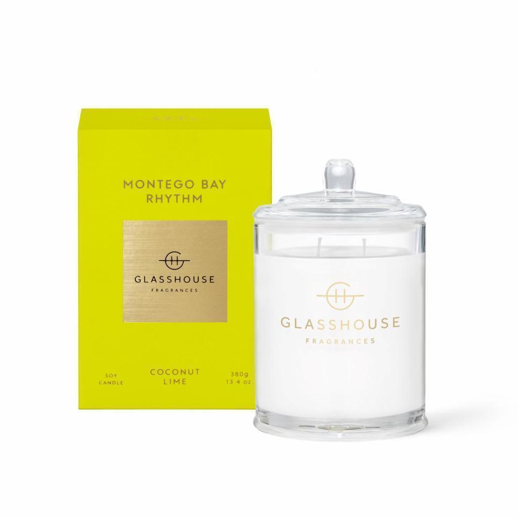 Glasshouse 380g Montego Bay Rhythm (Coconut & Lime) Candle promotional product