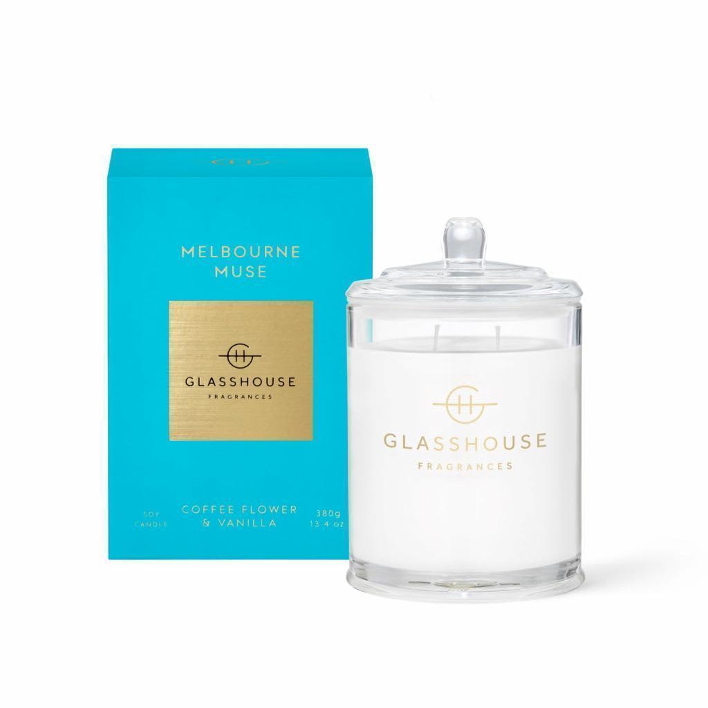 Glasshouse 380g Melbourne Muse (Coffee Flower & Vanilla) Candle promotional product