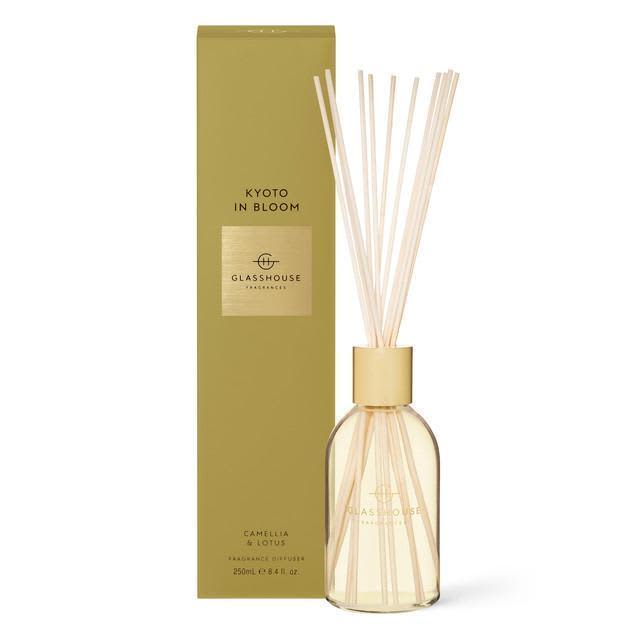 Glasshouse 250ml Diffuser Kyoto in Bloom (Camellia & Lotus) promotional product