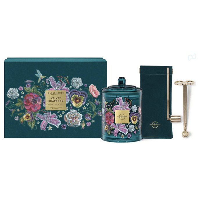 Glasshouse Velvet Rhapsody Candle Care Set promotional product