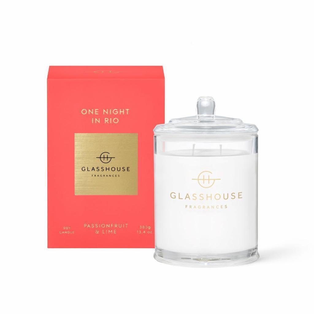 Glasshouse 380g One Night In Rio (Passionfruit & Lime) Candle promotional product