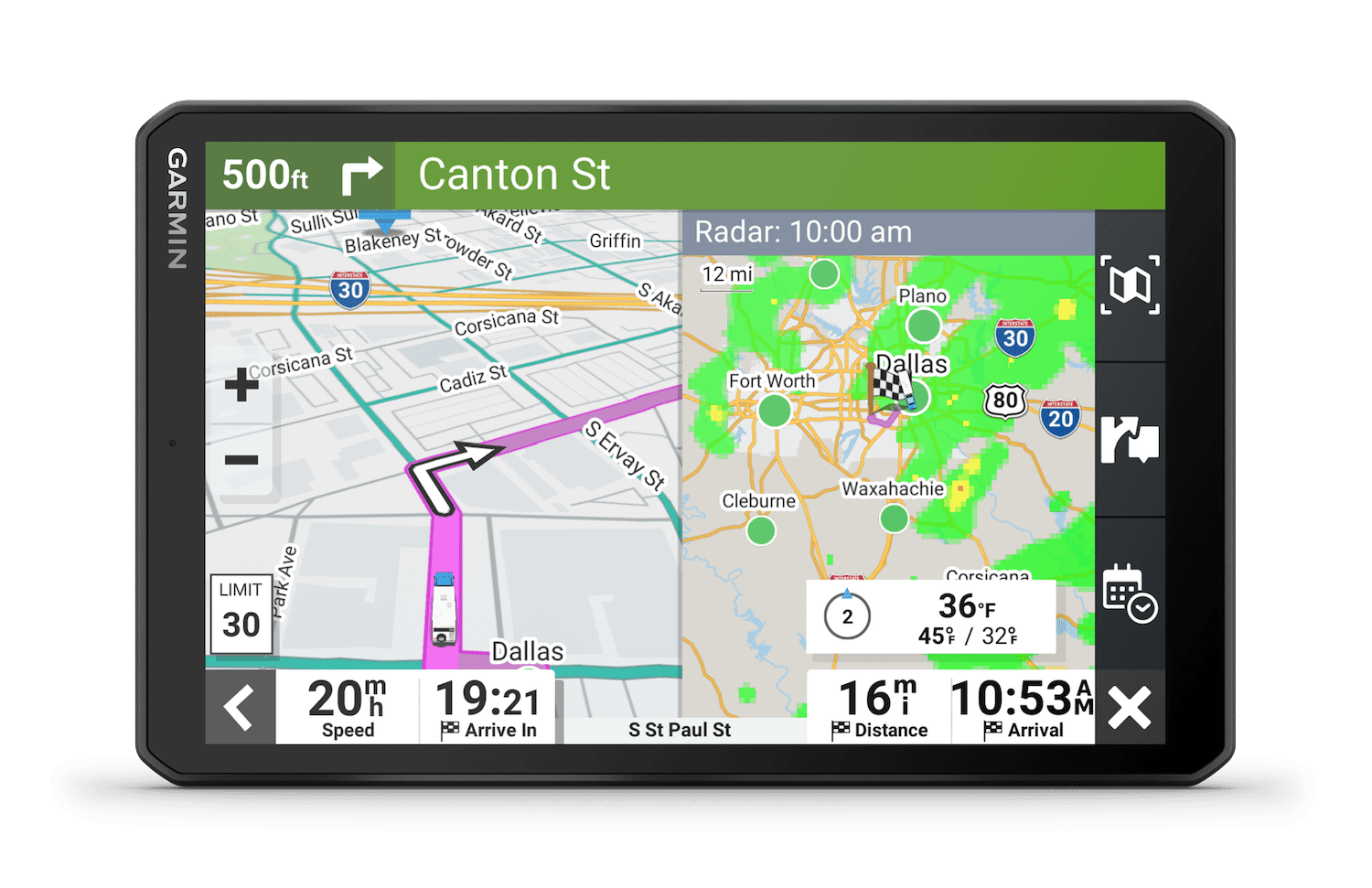 Garmin RV 895 8 RV navigator