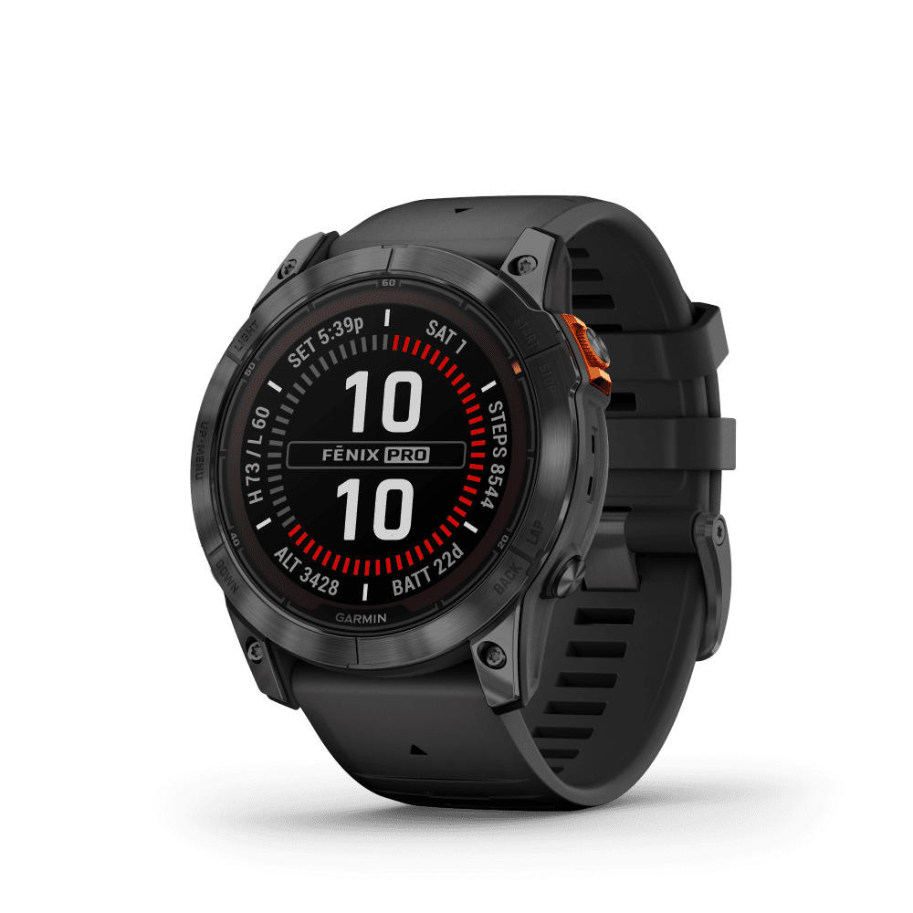 Garmin fenix 7X Pro Solar Slate Gray with Black Band promotional product
