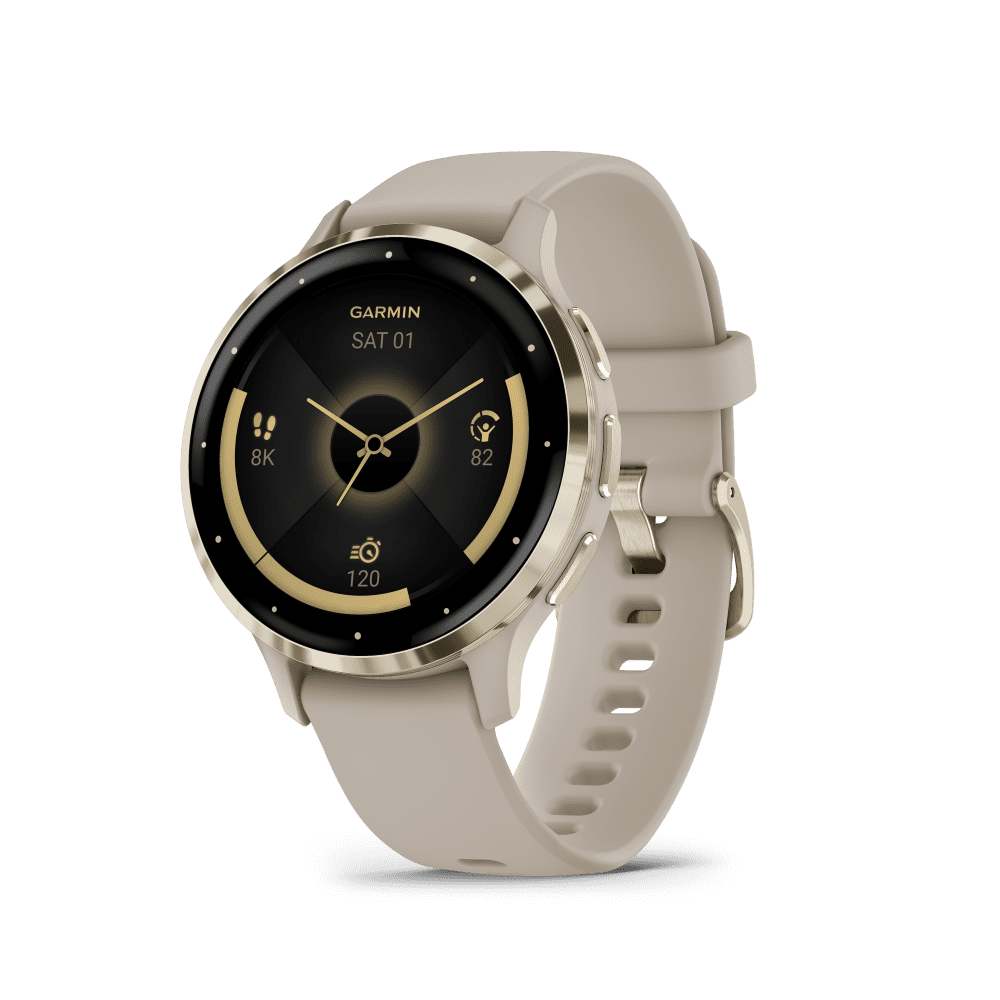 Venu 3S Soft Gold Stainless Steel Bezel