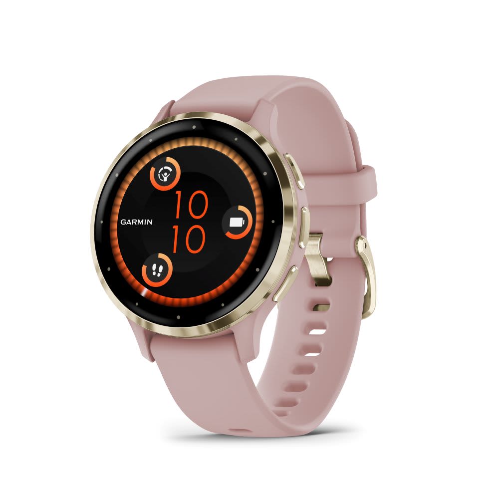 Venu 3S Soft Gold Stainless Steel Bezel