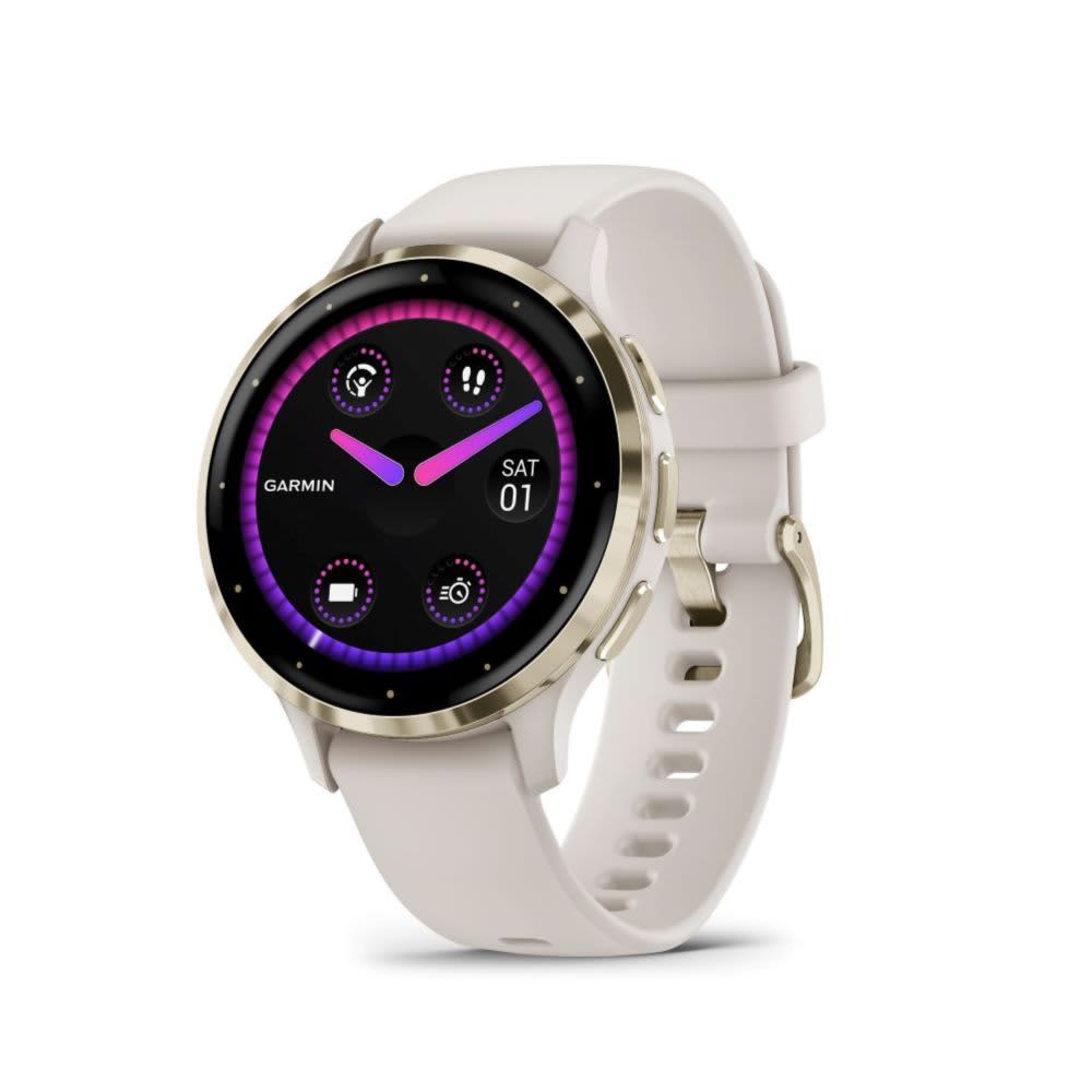 Venu 3S Soft Gold Stainless Steel Bezel