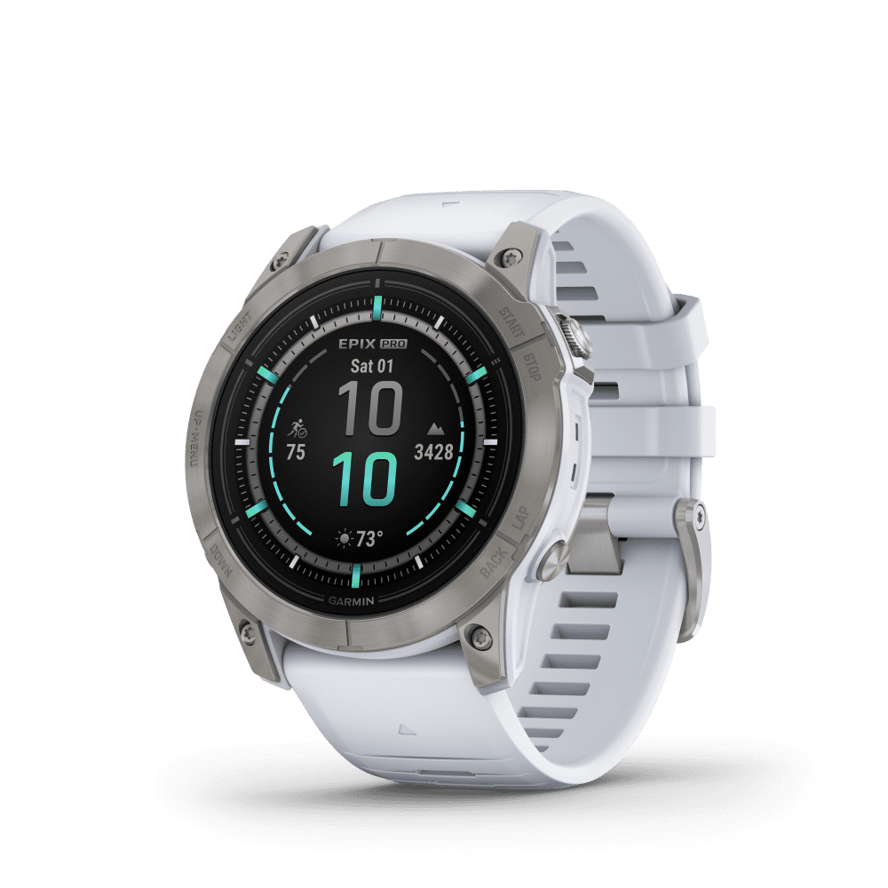 Garmin Epix Pro Gen 2 Sapphire Edition 51 mm Titanium with Whitestone Band