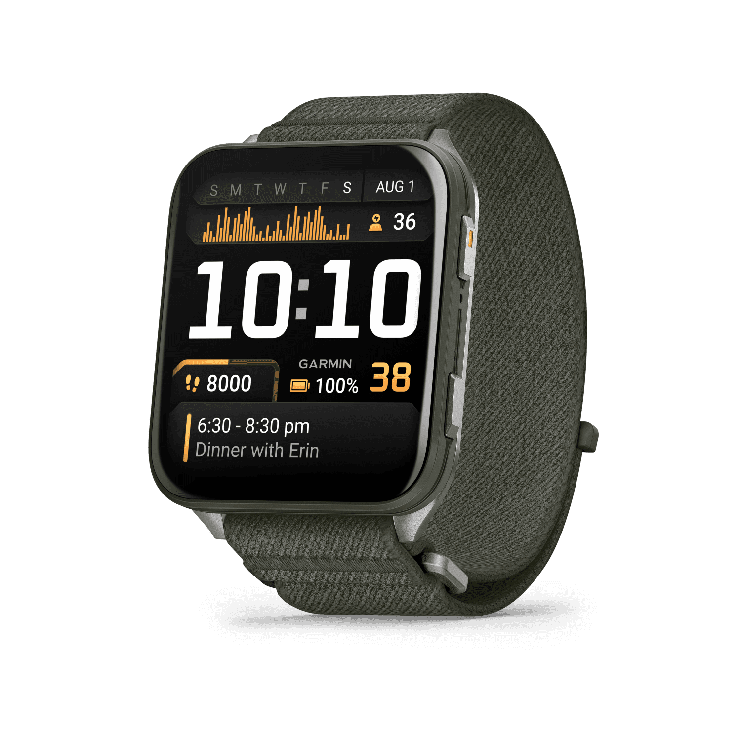 Garmin  Venu X1 Premium GPS Smartwatch Moss