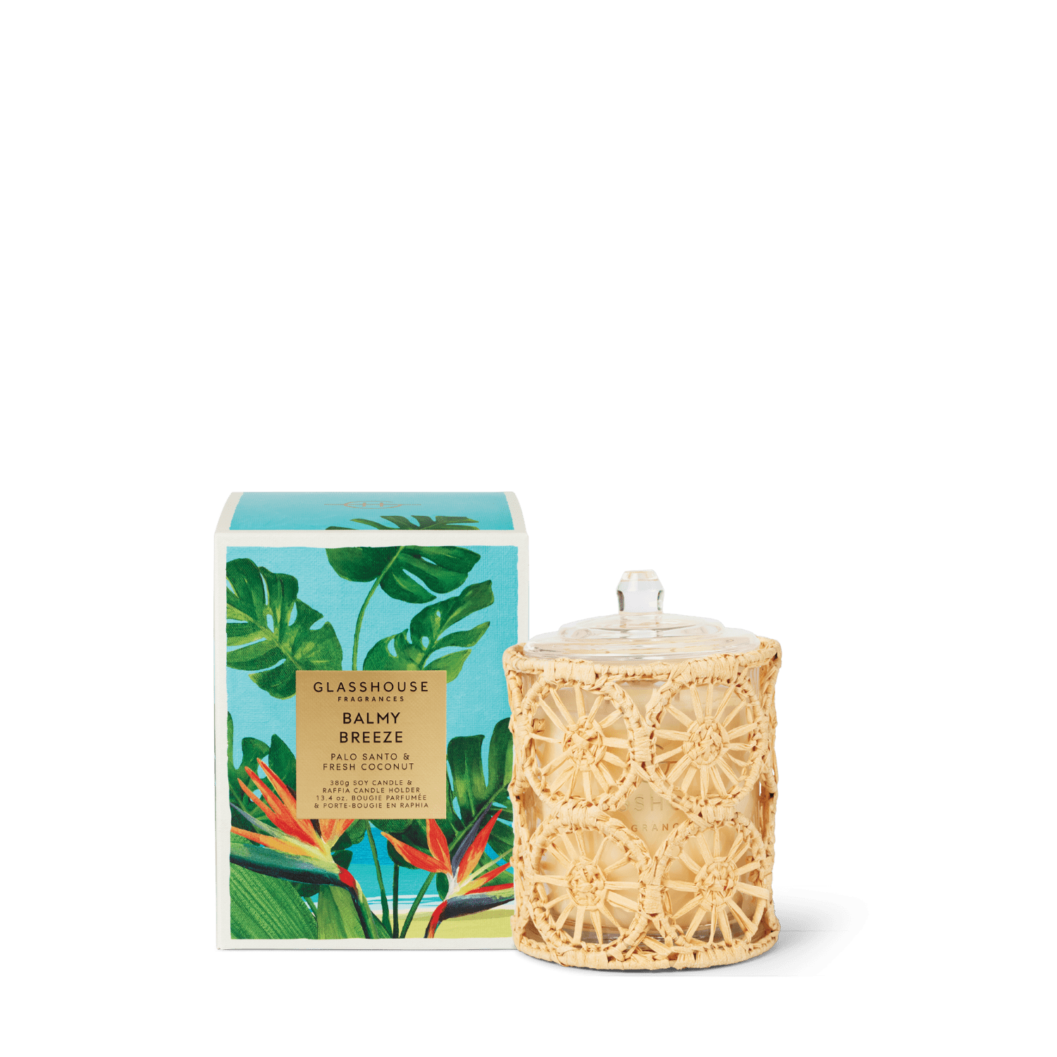 Glasshouse 380g Candle - Balmy Breeze promotional product